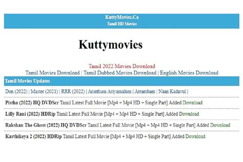 Tamil Actor Movies. . Kuttymovies 2002 movie download